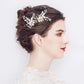 #03418229 Peigne à cheveux strass couleur dorée