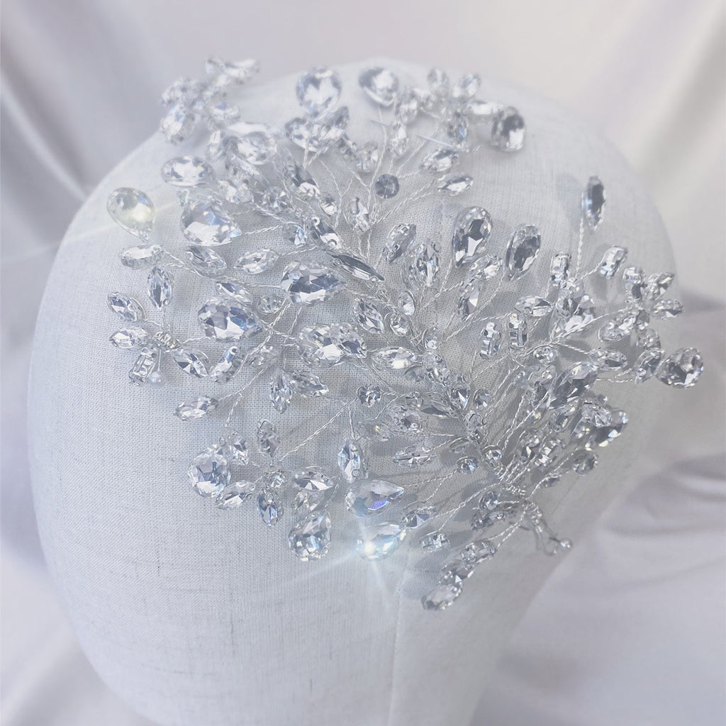 #22041821 Crystals Headpiece | For Bridal Hairstyle | For Wedding