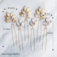 #01422050 Feuilles d'or (ensemble pour 2)