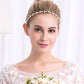 #04418229 Bandeau couleur or pour femme, strass et alliage