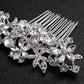 #04418217 Cubic Zirconia Hair Comb (Silver, Golden)