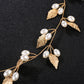 #04418202 Hand Made Imitation Pearls/Alloy Headband