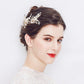 #03418229 Peigne à cheveux strass couleur dorée