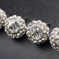 #05448187 Épingles à cheveux avec strass couleur disponible Argent, Or rose, Or (Set pour 6)