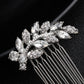 #04448191 Petit peigne à cheveux en zircon cubique (argenté, doré)