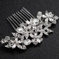 #04418217 Cubic Zirconia Hair Comb (Silver, Golden)