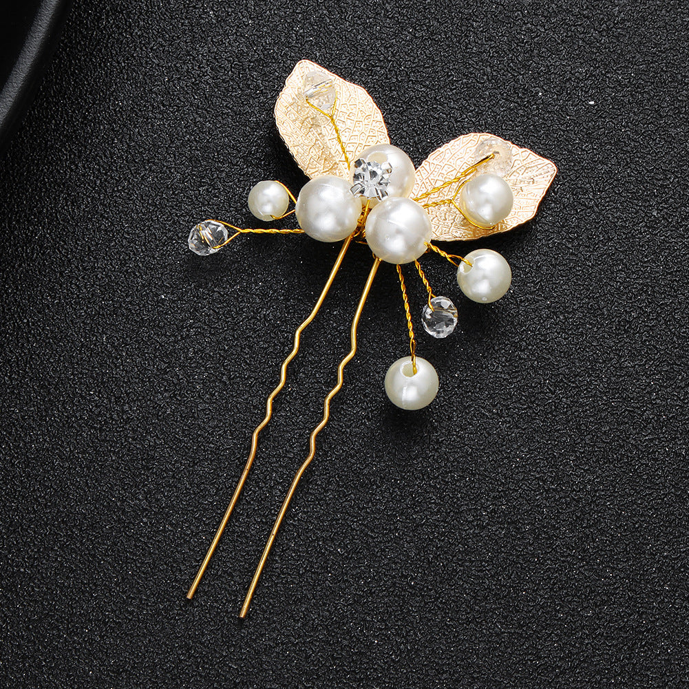 #01448001 Golden Leaves Hairpins (sale for 1)