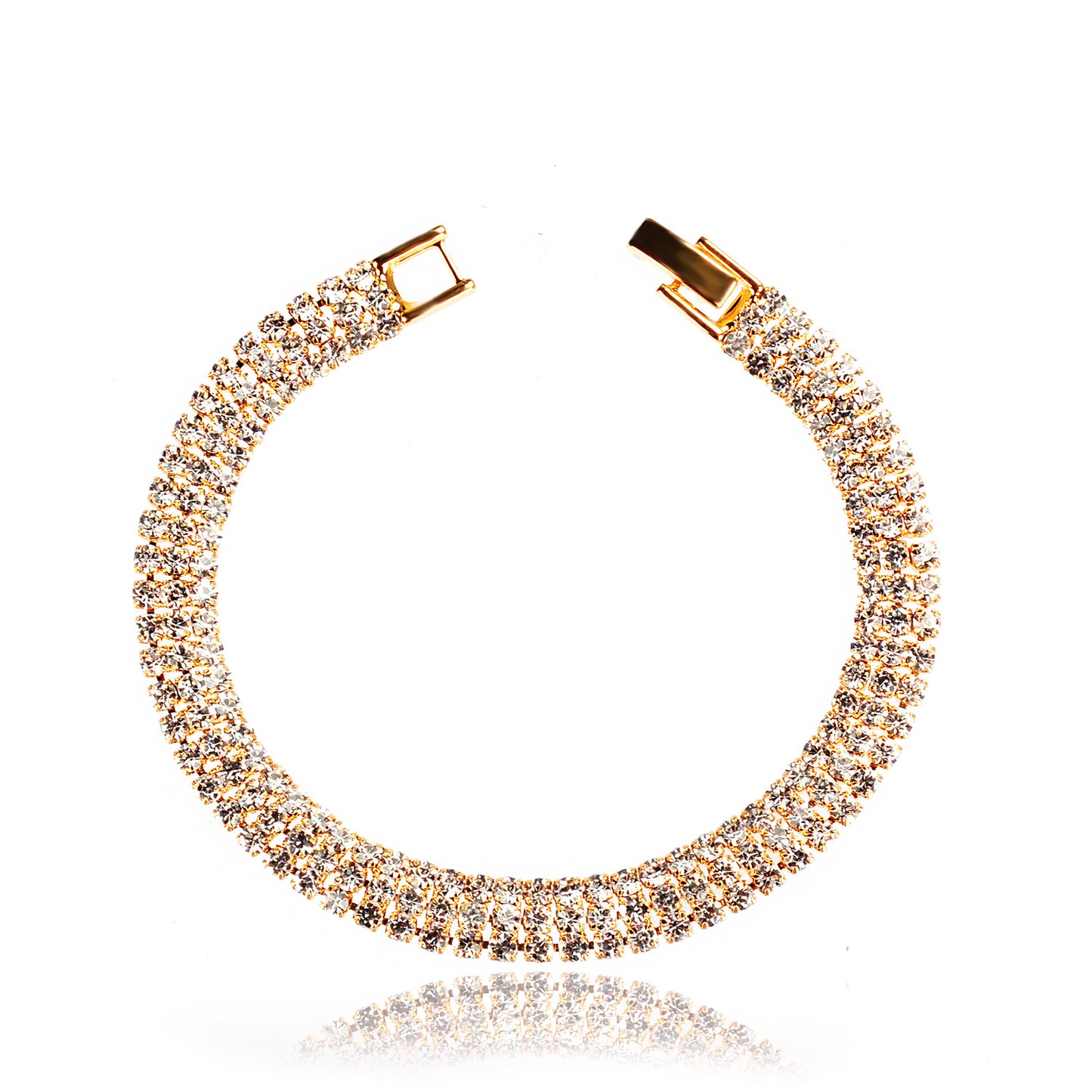 #01548086  Ladies' Alloy/Rhinestones Bracelets
