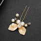 #01448001 Golden Leaves Hairpins (sale for 1)