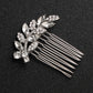 #04448191 Petit peigne à cheveux en zircon cubique (argenté, doré)