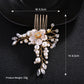 #03418229 Peigne à cheveux strass couleur dorée