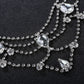 #04418223 Bandeaux en strass/alliage