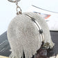 #14818001 Shining Unique Design Rhinestone Tassel Ladies' Clutches