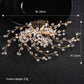 #07418213 Peignes et barrettes fabriqués à la main de mariée en cristal/alliage