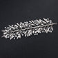 #06418195 Vintage Silver Color Rhinestones Alloy Headband