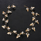 #04418202 Hand Made Imitation Pearls/Alloy Headband