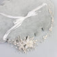 #07418076 Romantic Alloy Rhinestone  with Imitation Pearls Handmade Floral Headband