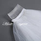 #21308014 3*5 Meters One-tier Sequin Lace Edge Cathedral Bridal Veils | For Wedding