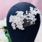 #07419015 Rhinestone with Imitation Pearls Combs