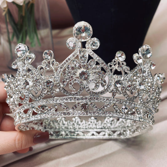 #08439024  luxury Rhinestone Crown