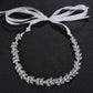 #04419019 Rhinestone and Alloy Leaves shape Headband