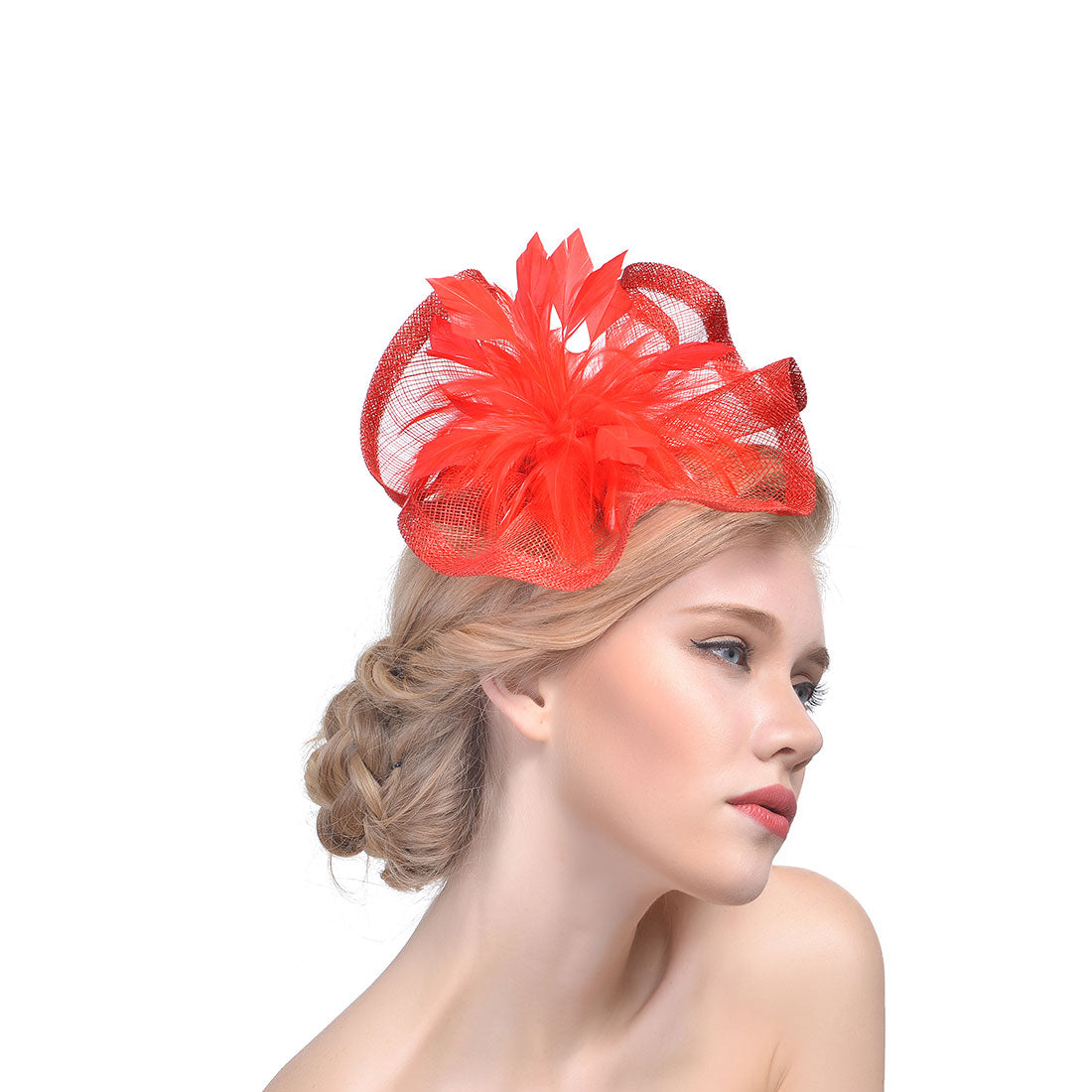 #07948080 Ladies' Fashion Fascinators with Feather
