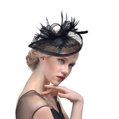 #06948016 Ladies' Elegant Linen Fascinators