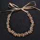 #04419019 Rhinestone and Alloy Leaves shape Headband