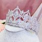 #13432076 Cubic Zironia Crown H7.5cm