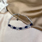23117011 Bracelets en oxyde de zirconium (disponibles en argent, bleu et vert)