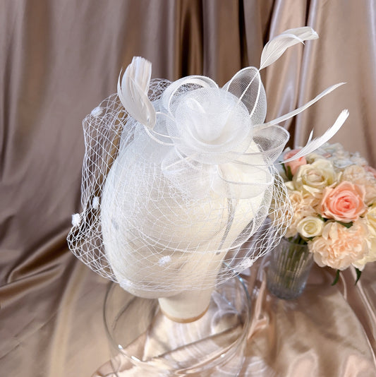 039480011 Fascinators for Women Bridal Hats for Wedding Tea Party Hats