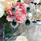 #09532002 Boucles d'Oreilles Luxruy Vert Cubic Zirconia