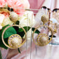 #09532015 Boucles d'oreilles en zircone cubique 3.9*2.8cm