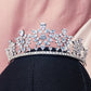 #20419011 Élégant diadème de mariée en oxyde de zirconium | Parfait pour votre mariage de conte de fées | Pour coiffure de mariée
