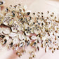 #10410014 Rhinestone Flowers style Headband 31*8cm
