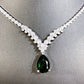 #23872011 Parure de Bijoux de Luxe Scintillante et Délicate en Zircon Cubique pour Mariées (Réapprovisionnement couleur argent après le 15 juin)