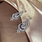 #11532011 Cubic Zirconia Earrings 5.6*2.1cm