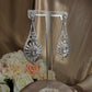 #11532010  Brilliant Round Cut Cubic Zirconia Drop Earrings