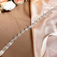 #220415164 Brille comme un diamant : superbe ceinture en strass pour les mariées