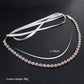 #220433013 Ceintures de mariée en strass (argent et or rose)