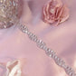 #220434046 Chaînes de strass Ceintures de mariée