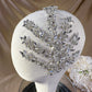 22486425 Luxury High-end  Desgin Hair Jewelry Headpiece (Silver & Gold)