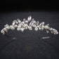 230175531 Exquisite Pearl and Rhinestone Headband for Brides