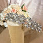 234199412 Delicate Pearl and Leaf Headband for a Romantic Wedding Day Look