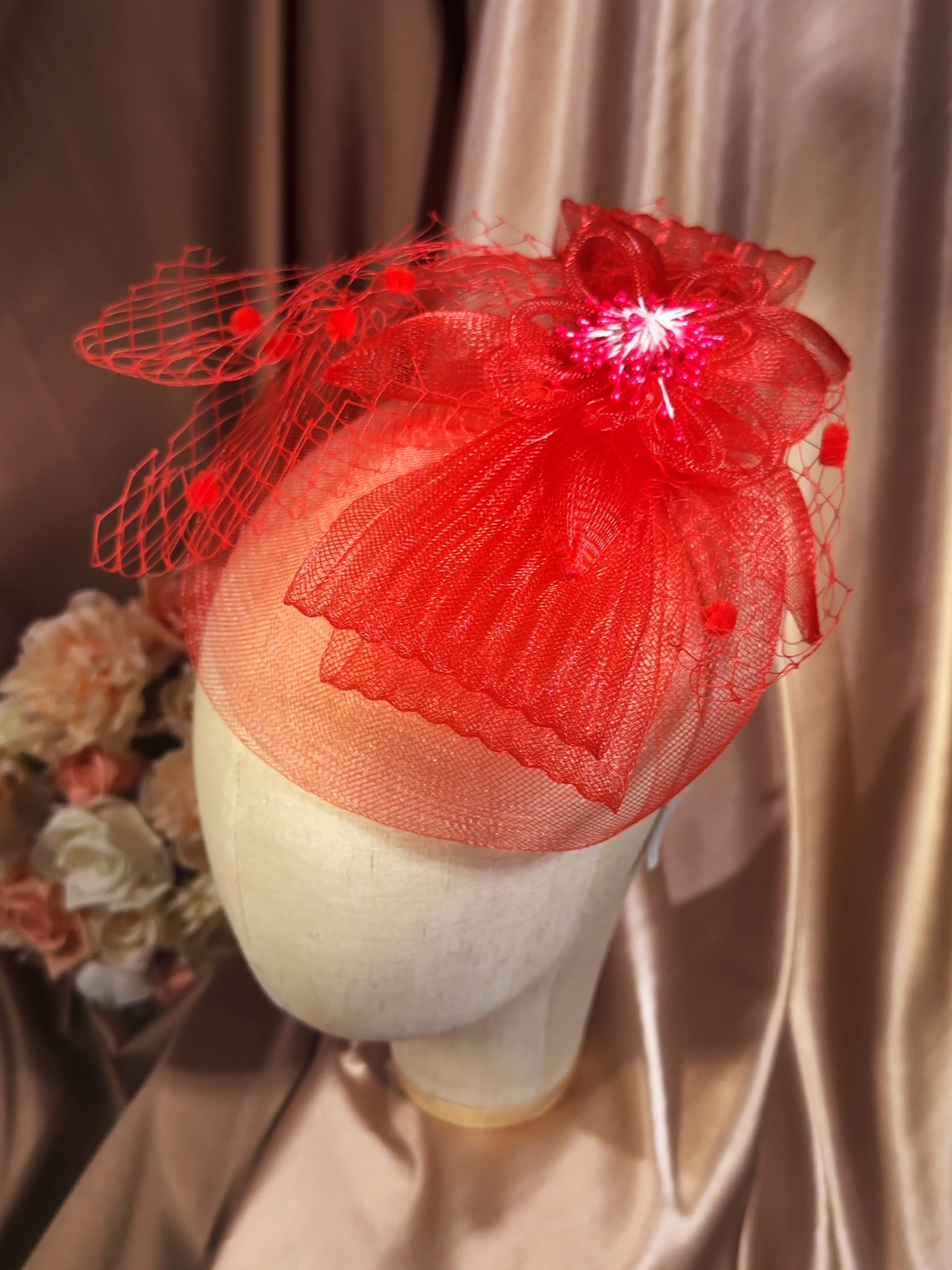 039480010 Fascinators for Women Bridal Hats for Wedding Tea Party Hats