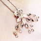 #02442040 Rhinestone Hairpin Available in Color Silver & Rose Gold