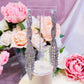 #01538002 Rhinestones Earring (Silver, Golden) 12cm*1.8cm