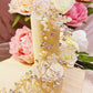 #12410070 Rhinestones, Imitation Pearls,Headband (Silver, Golden) 35cm*5cm