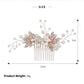 #03419037  Rose Gold Hair Comb