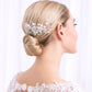 # 06442057 Peigne à cheveux en strass (argent, or et or rose)